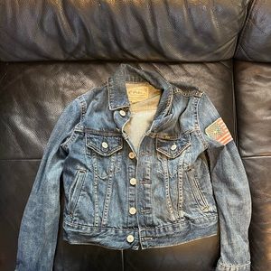 Polo denim jacket boys size small